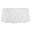 vidaXL Fustă brad de Crăciun, alb, &Oslash;56x23 cm, plastic