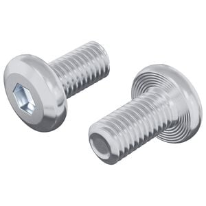 vidaXL Șurub de blocare Simplu 2 buc. Argintiu M6 x 12 mm Oțel