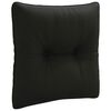 vidaXL Pernă de spate PUTTEN 100% Polyester Negru 40 x 40 x 10 cm