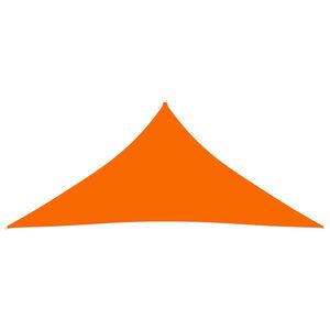 vidaXL Parasolar, portocaliu, 3x3x3 m, țesătură oxford, triunghiular
