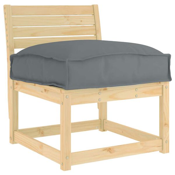 vidaXL Pernă Antracit 60 x 40 x 8 cm Material Oxford