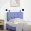vidaXL Cap de pat suspendat Albastru Jeans 100 x 55 x 5 cm țesătură