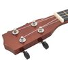 vidaXL Set ukulele soprano, cu husă, pentru copii, natural, 21"