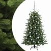vidaXL Brad de Crăciun artificial cu glob 120 cm 150 LED-uri Alb cald