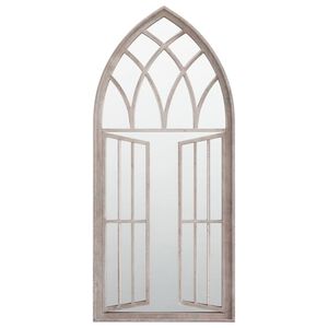 vidaXL Oglindă,nisip, 100x45 cm,fier, pentru utilizare &icirc;n interior