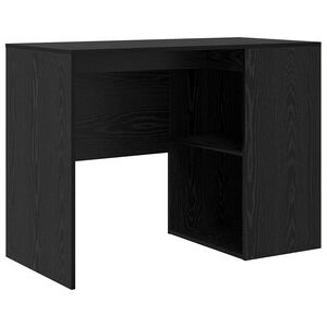 vidaXL Birou Stejar Negru Lemn prelucrat 102 x 50 x 75 cm