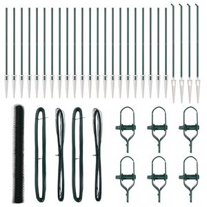 vidaXL St&acirc;lp de gard. Verde