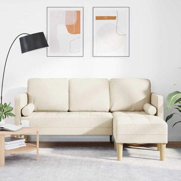 vidaXL Set de canapea cu pernă in Poliester