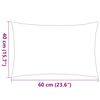 vidaXL Perne de exterior, 4 buc, roz, 60 x 40 cm