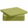 vidaXL Perne de Șezut 4 pcs Verde deschis 40 x 40 x 3 cm țesătură