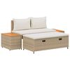 vidaXL Set de canapele de exterior 4 -Seater 4 buc. 55 x 30 x 39 cm