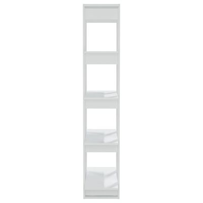 vidaXL Bibliotecă/Separator cameră, alb, 80x30x160 cm, PAL
