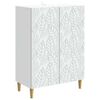 vidaXL Bufet Alb 66 x 34,5 x 90 cm Lemn prelucrat