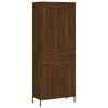 vidaXL Dulap &icirc;nalt, stejar maro, 69,5x34x180 cm, lemn compozit