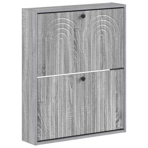 vidaXL Dulap pentru pantofi montat pe perete ALKMAAR 71 x 17 x 86 cm