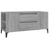 vidaXL Comodă TV, gri sonoma, 102x44,5x50 cm, lemn prelucrat