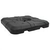 vidaXL Bază pentru umbrelă tip cantilever 110 Negru Pătrat