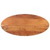 vidaXL Blat de masă oval, 110x50x3,8 cm, lemn masiv de acacia