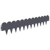vidaXL Margine pentru gazon 10 pcs 103 x 20 cm Oțel Antracit