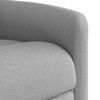 vidaXL Scaun reclinabil electric Cloud Grey Fabric