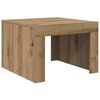 vidaXL Masă de cafea Stejar Artizanal 50 x 50 x 35 cm Lemn prelucrat