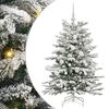 vidaXL Brad de Crăciun artificial cu ramuri articulare Alb 120 cm