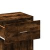 vidaXL Dulap depozitare, stejar fumuriu, 56,5x39x90 cm, lemn prelucrat