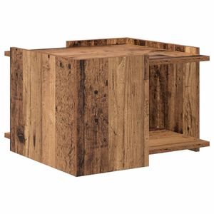 vidaXL Masă de cafea Lemn vechi 50,5 x 50 x 33 cm Lemn prelucrat