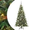 vidaXL Brad de Crăciun artificial cu ramuri articulare Verde 180 cm