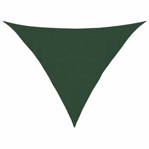 vidaXL P&acirc;nză parasolar, verde &icirc;nchis, 4x4x5,8 m, HDPE, 160 g/m&sup2;