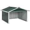 vidaXL Șopron grădină pt. robot de gazon verde 92x97x63 cm oțel zincat