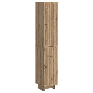 vidaXL Set de Dulapuri 2 buc. Stejar Artizanal Lemn prelucrat