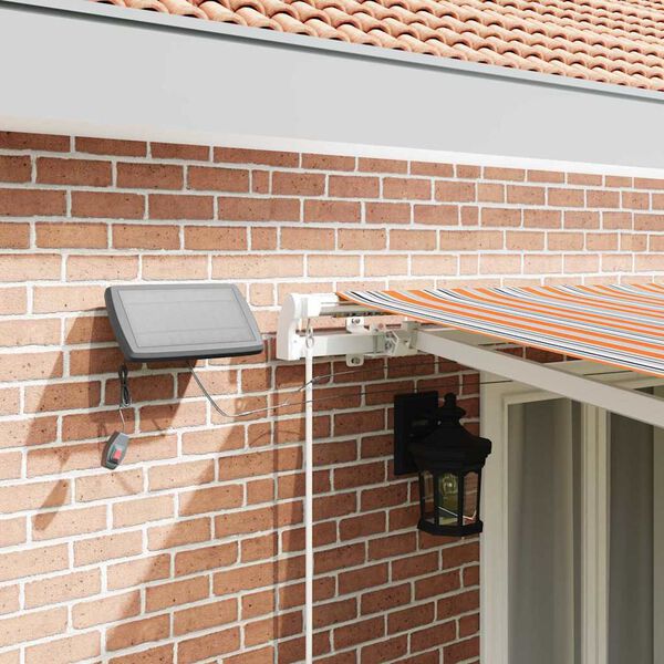 vidaXL Copertină Multicolour 500 x 300 x 165 cm Poliester și metal