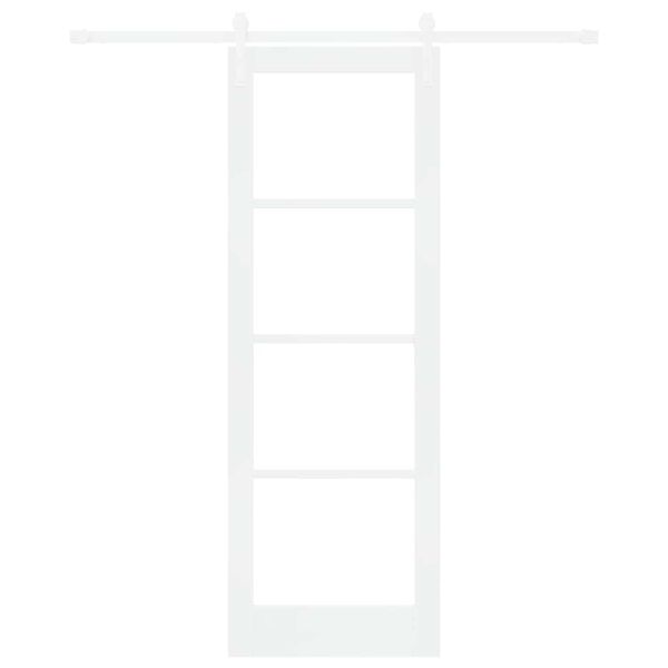 vidaXL Ușă glisantă ORKDAL Alb 73,5 x 211 cm