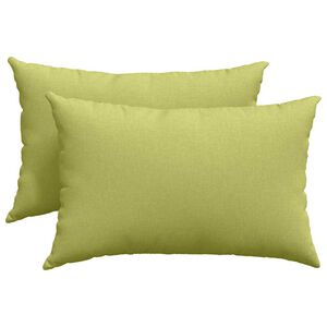 vidaXL Perne pentru canapea 2 pcs Verde deschis 60 x 40 cm țesătură