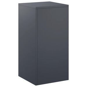 vidaXL Suport pentru plante Antracit 30 x 30 x 60 cm Oţel inoxidabil