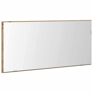 vidaXL Oglindă stejar artizanal 80 x 37 cm Sticlă și Lemn Ingineresc