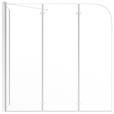vidaXL Cabină de baie, 120x69x130 cm, sticlă securizată, transparent