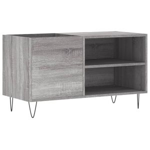 vidaXL Dulap pentru discuri gri sonoma 85x38x48 cm lemn prelucrat