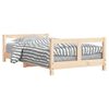vidaXL Cadru de pat pentru copii, 80x160 cm, lemn masiv de pin