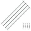 Grilaj de siguranță pentru ferestre cu 4 bare transversale 1000-1500mm