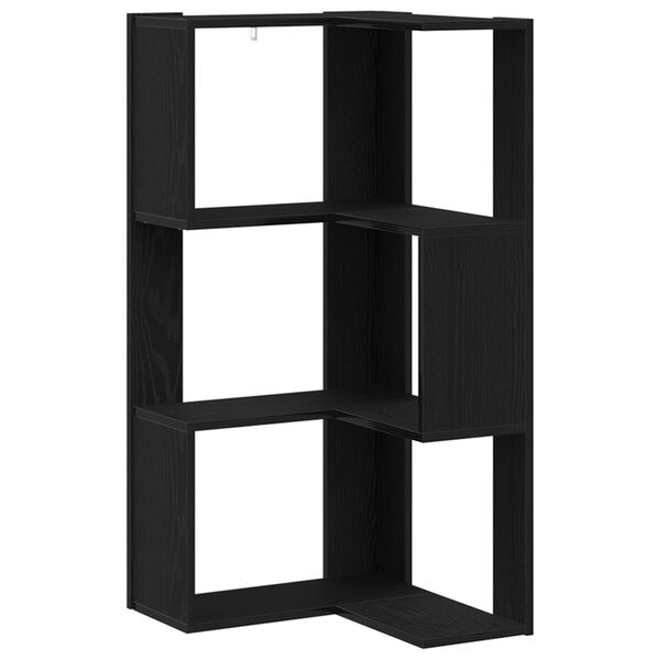vidaXL Bibliotecă Stejar Negru 50 x 50 x 102 cm