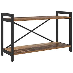 vidaXL Raft pentru cărți 80 x 30 x 50 cm Lemn prelucrat Lemn vechi