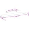 vidaXL Rafturi plutitoare, 4 buc., 110x23,5x4 cm, lemn prelucrat