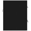 vidaXL Dulap de chiuvetă, negru, 60x38,5x48 cm, PAL