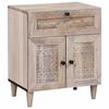 vidaXL Dulap de noapte Alb 50 x 33 x 60 cm Lemn prelucrat