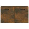 vidaXL Dulap de perete, stejar fumuriu, 60x36,5x35 cm, lemn prelucrat