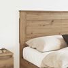 vidaXL Tăblie cap cu headboard Stejar Artizanal 120 cm Lemn compozit