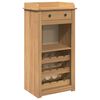 vidaXL Dulap de vinuri PANAMA, 57x40x111,5 cm, lemn masiv de pin