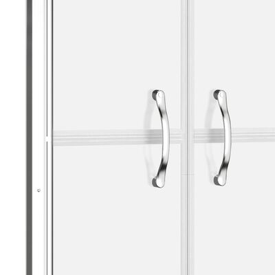 vidaXL Ușă cabină de duș, mat, 86 x 190 cm, ESG